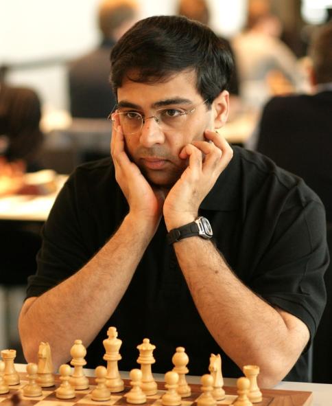 Foto del Gran Maestro y Campeón del Mundo de Ajedrez Viswanathan Anand.