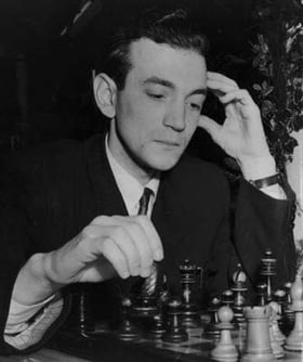 Foto del Gran Maestro de Ajedrez Viktor Korchnoi.