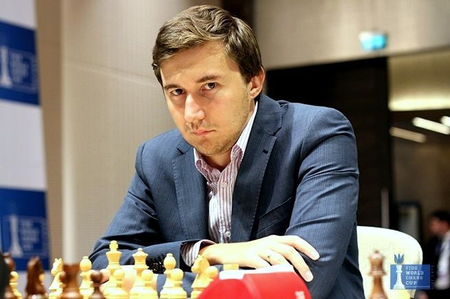 Foto del Gran Maestro de Ajedrez Sergey Karjakin.